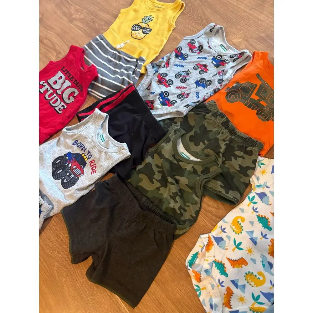 Lot‎ of 17 Pieces Of Size 3-6 Months Boys Clothing